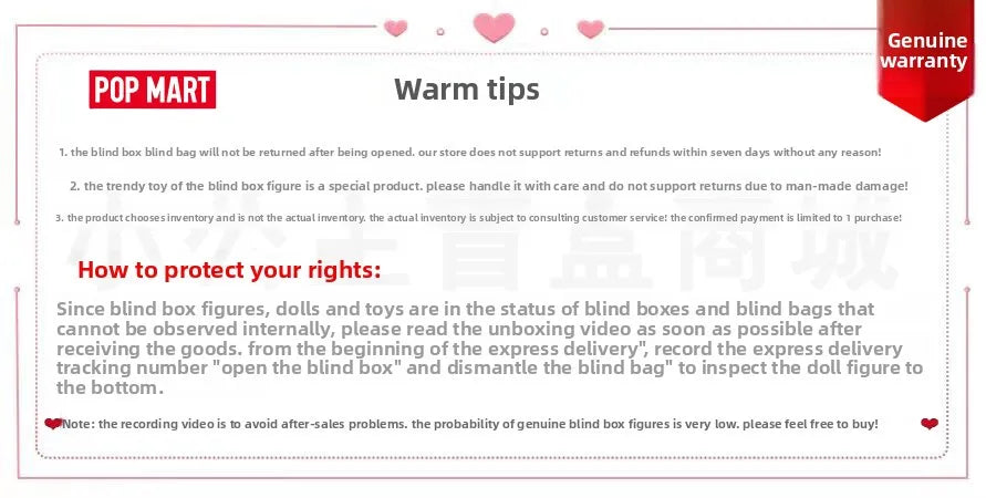 LABUBU V4 N-Z Heart Secret Series