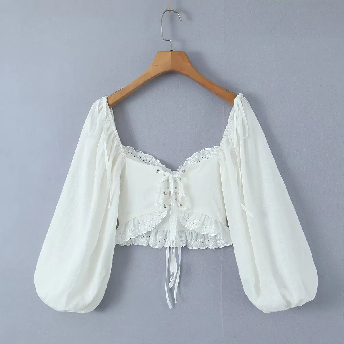 Wire Circle Bra Corset Shirt