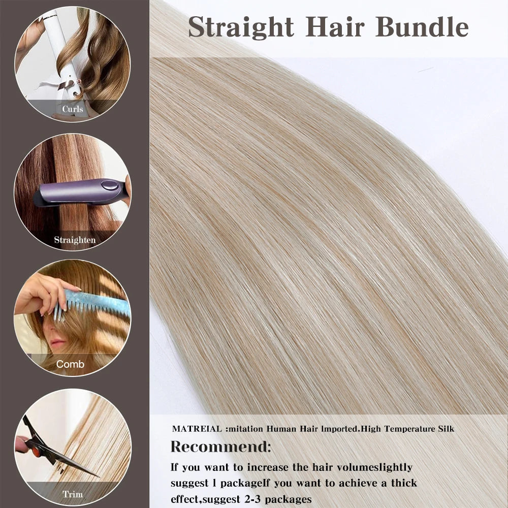 Bone Straight Hair Bundles