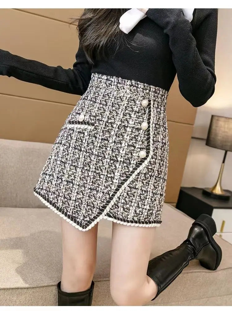 Whisper Printing Skirt