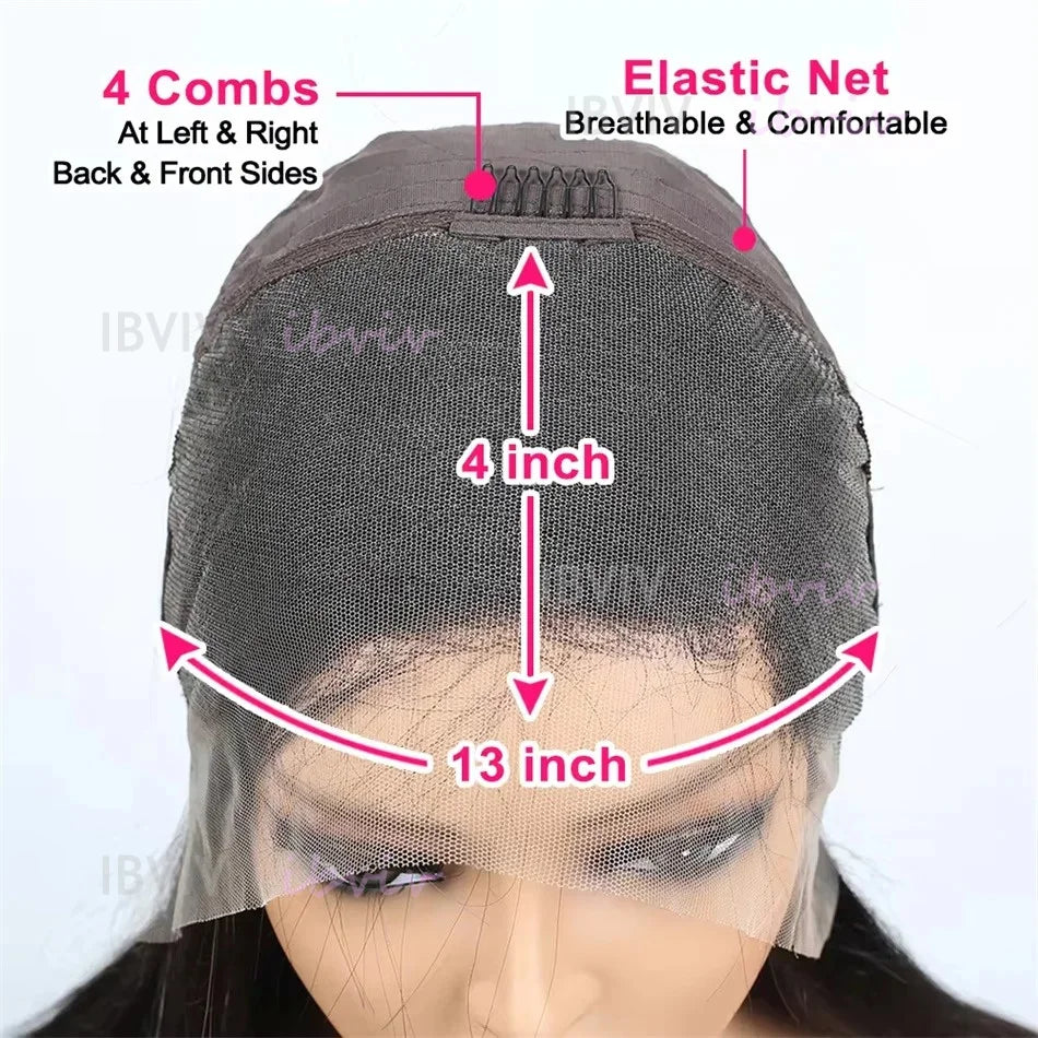 Super Double Drawn Vietnamese Raw Transparent Lace Wig