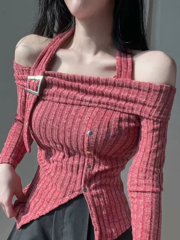 Long Sleeve Sweater T-Shirt