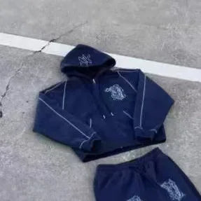 Striped Sportswear Set