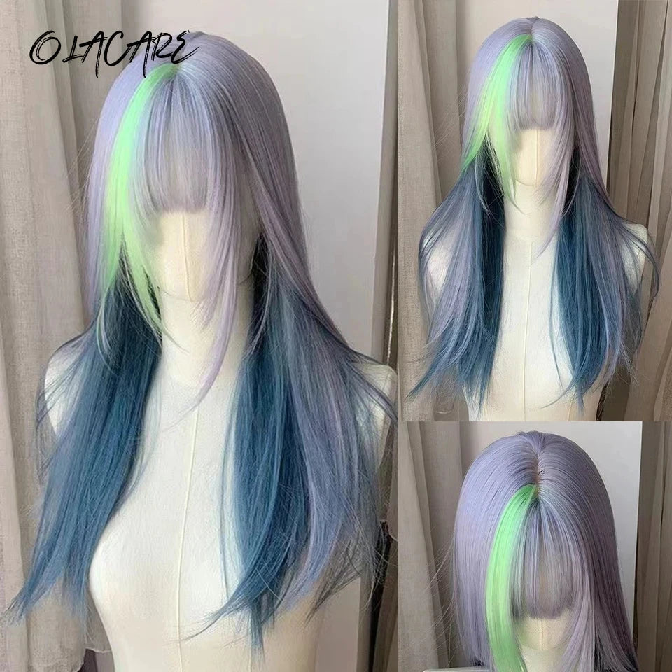 Long Straight Lace Front Wig