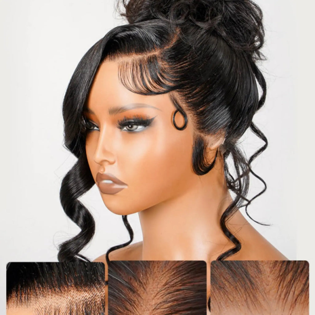 Body Wave Frontal HD Lace Closure With Baby Hair 250% Density 360 Lace Frontal