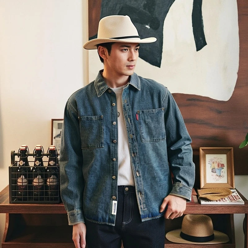 Denim Loose Fit Jacket