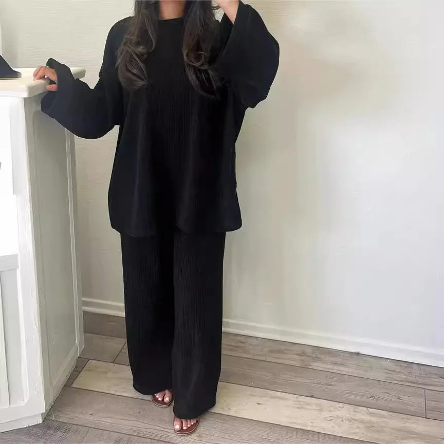 Corduroy Two Piece Set