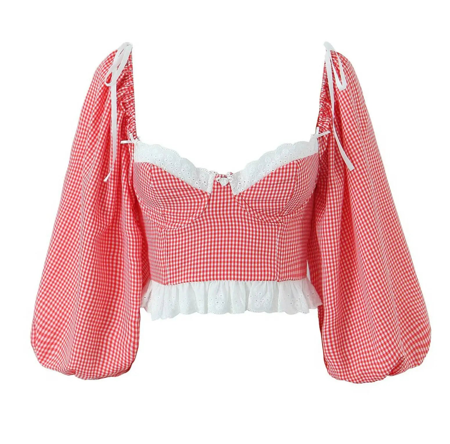 Wire Circle Bra Corset Shirt