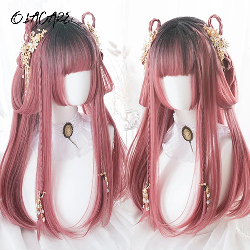 Long Straight Lace Front Wig