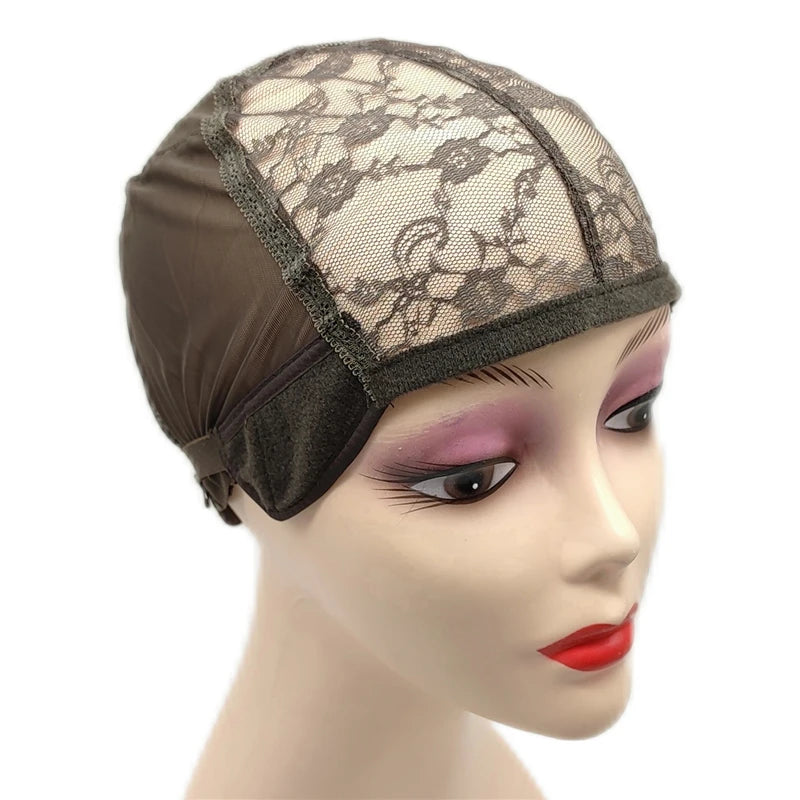 Black/Brown/Beige Wig Making Cap