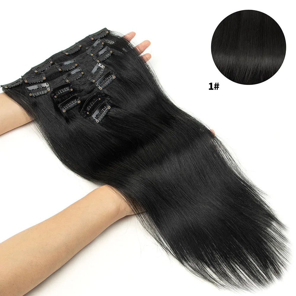 Clip in Human Hair {7pcs/set}