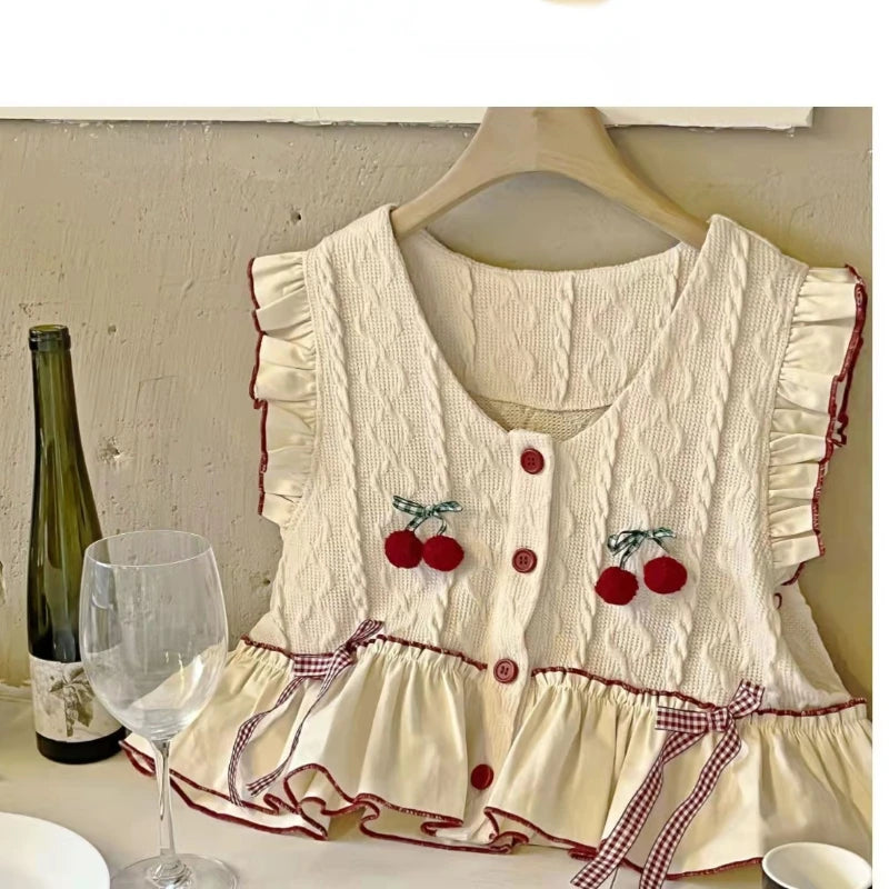 Knitted Sweater Vest