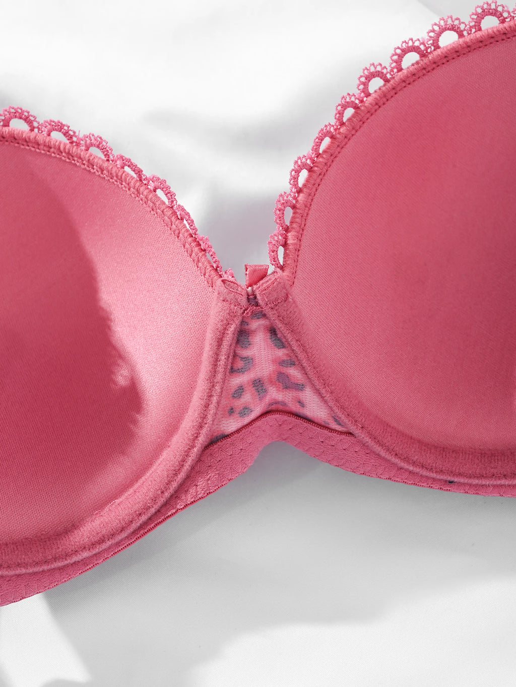 Leopard Print Push Up Bra