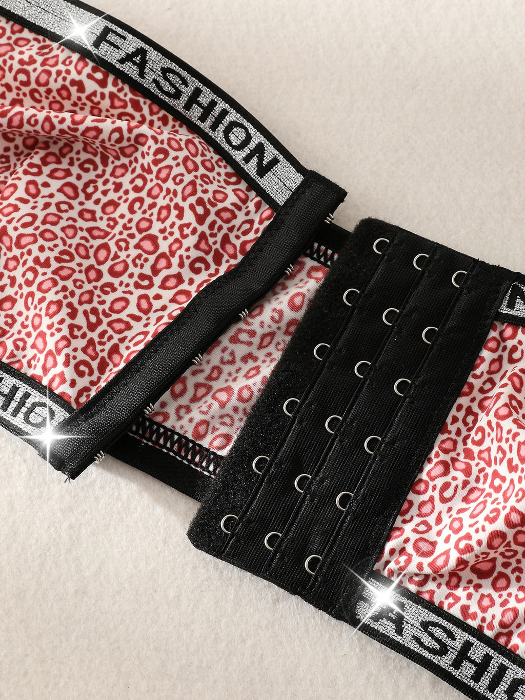 Leopard Strapless Bra