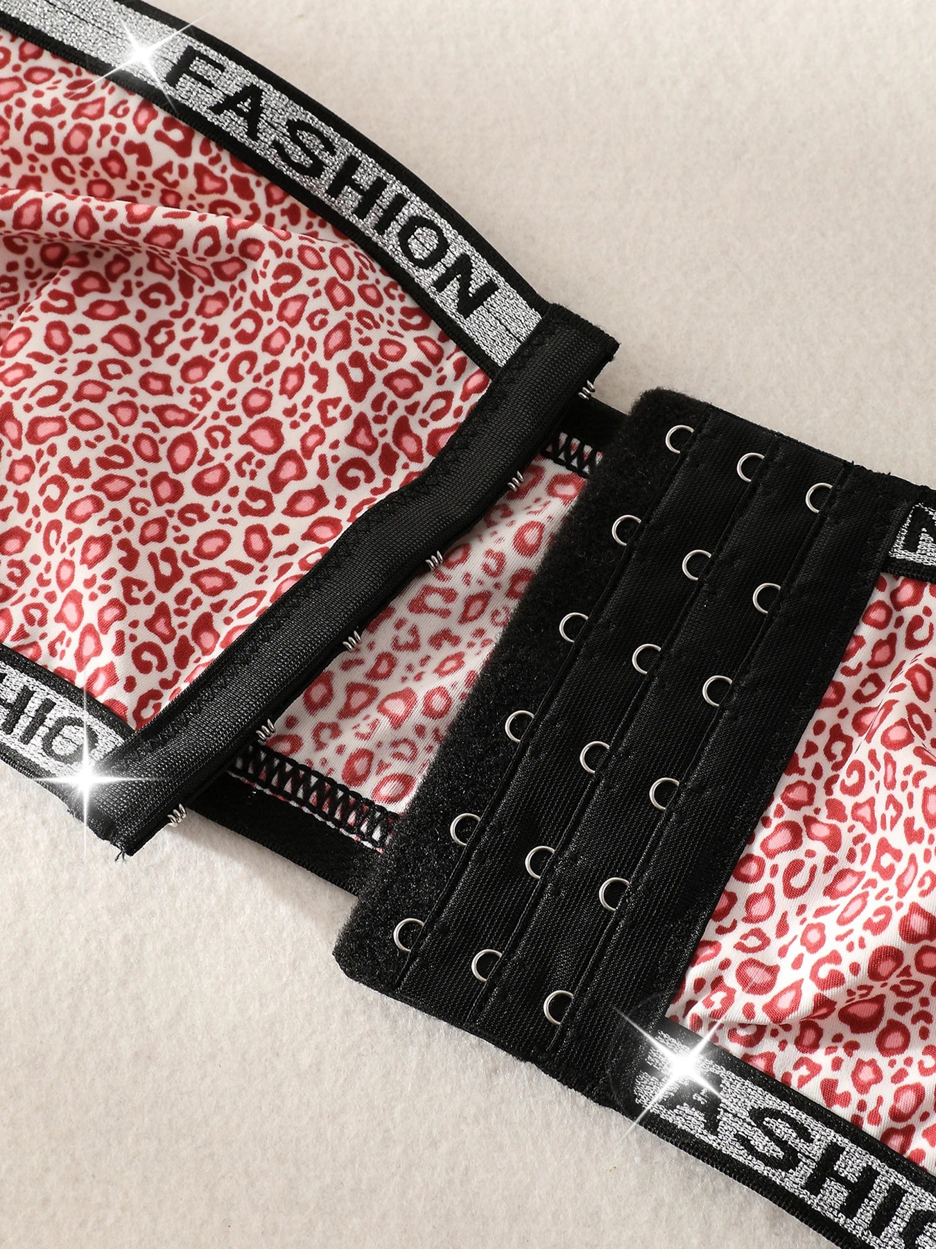 Leopard Strapless Bra