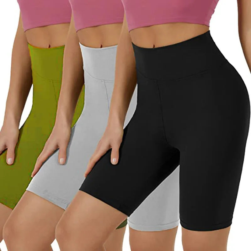 High Waist Yoga Shorts