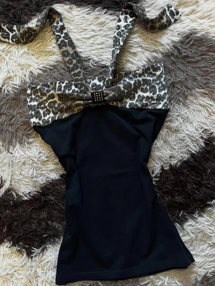 Leopard Print Halter