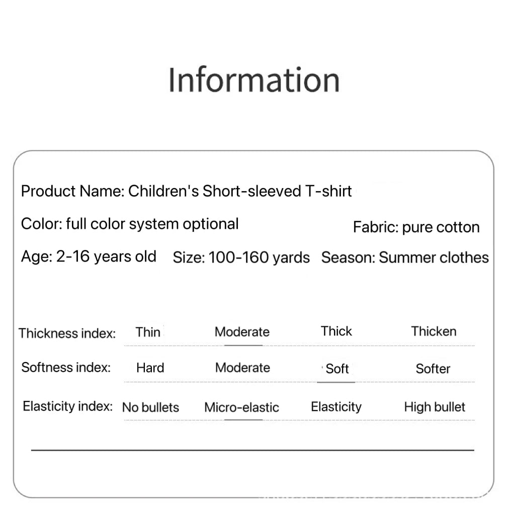 1pcs Summer Boys Car Cartoon Tees Fashion Tops Childrens Short Sleeve Clothes Printed Pattern T-shirts Child Loose Casual Tshirt