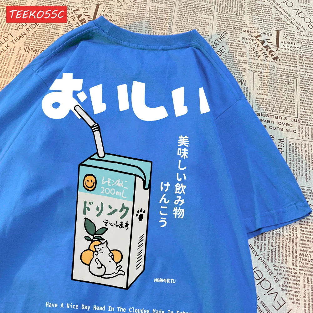 Cat & Drink Tee