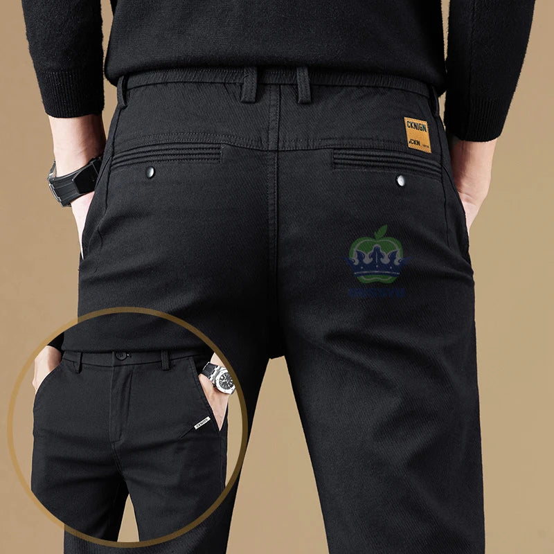Cotton Fabric Casual Pants
