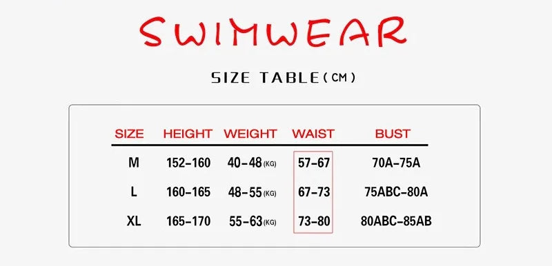 3 Pieces Set Swimsuit