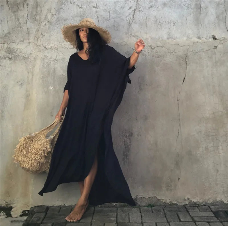 Long Soft Beach Maxi Dress