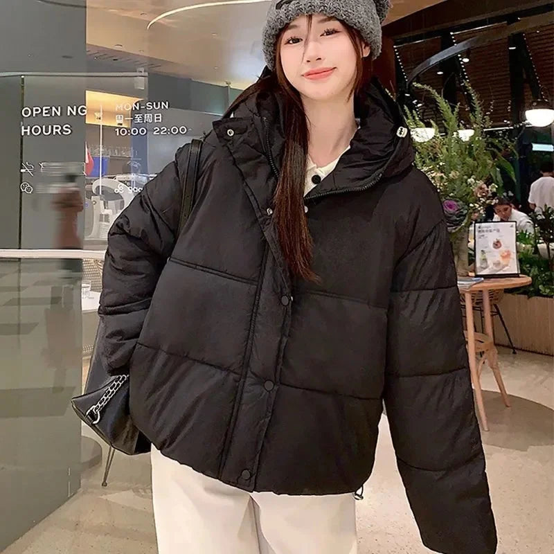 Short Cotton-Padded Jacket