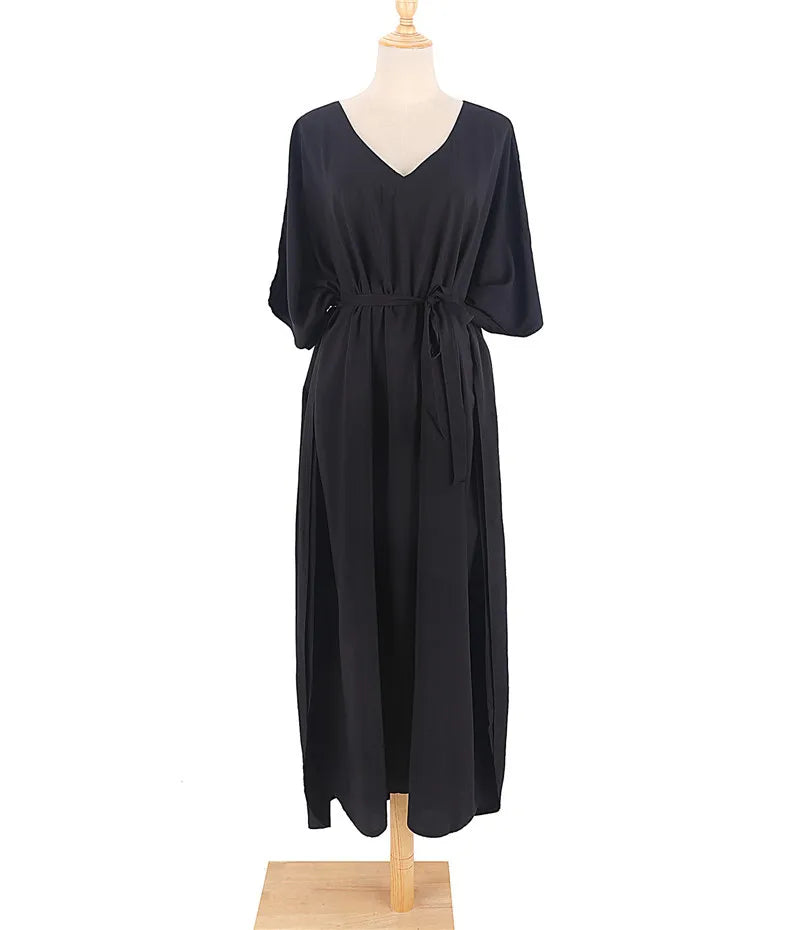 Long Soft Beach Maxi Dress