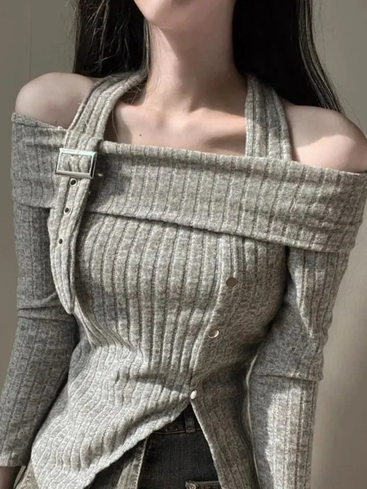 Long Sleeve Sweater T-Shirt