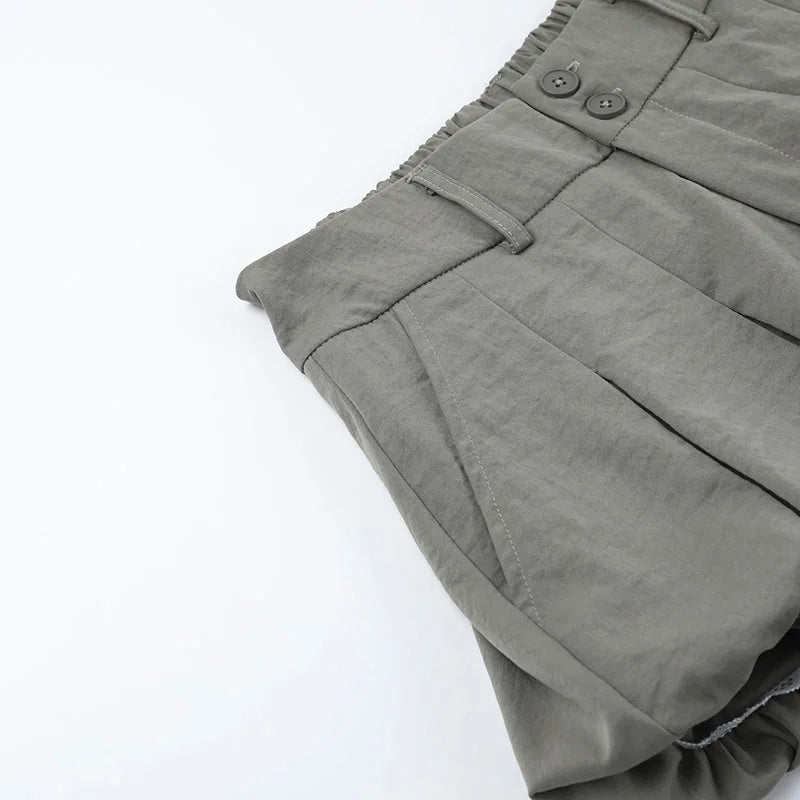 Low Waist Flower Bud Skirt