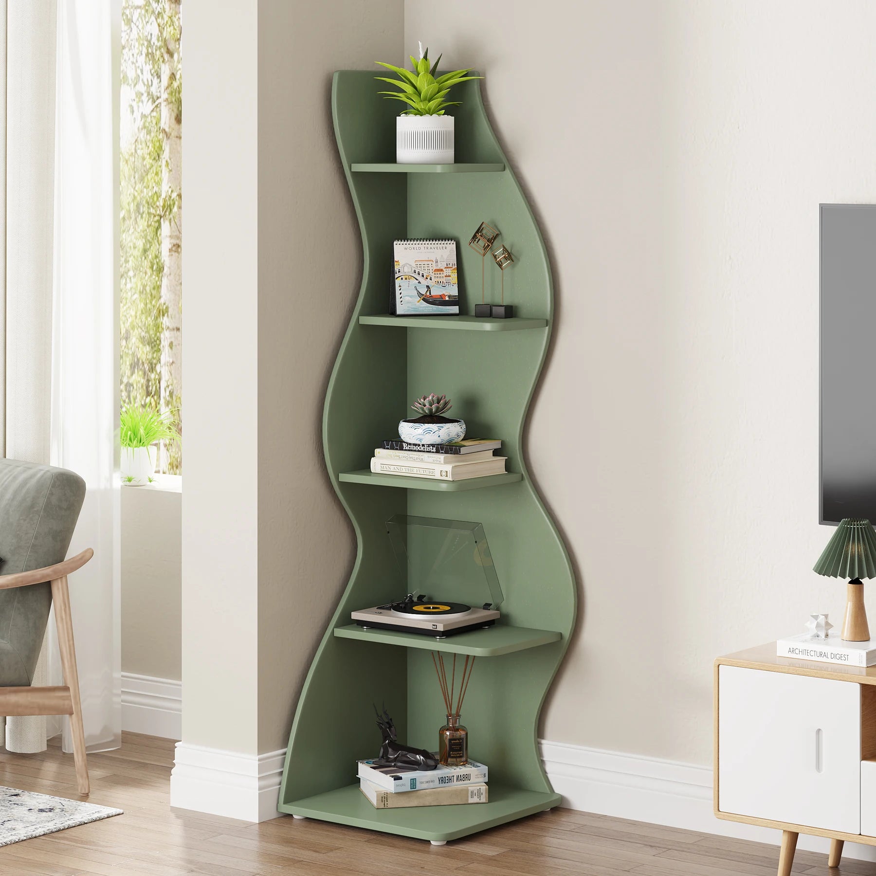 5-Tier Corner Shelf