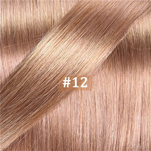 Straight Tape In Human Hair Extensions