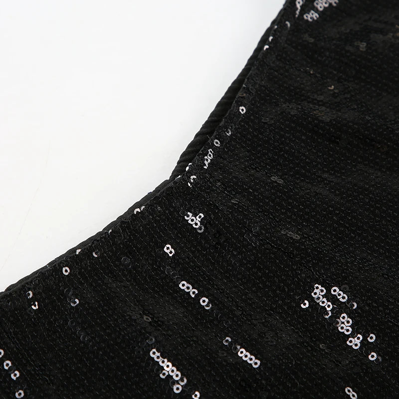 Glitter Sequined Shorts