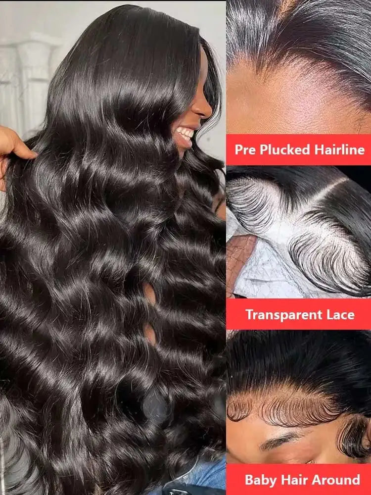 13x4 13X6 Wet and Wavy HD Lace Frontal Wig
