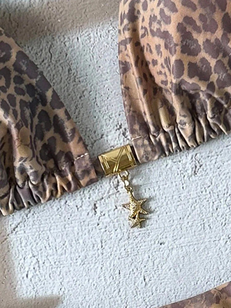 Leopard Push Up Bikini