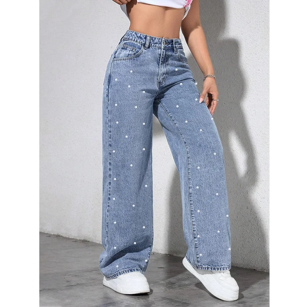 High Waist Denim Jeans