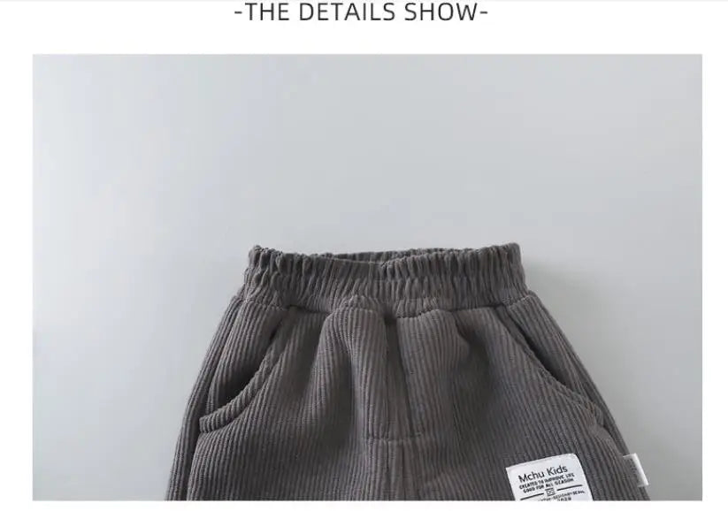 Boys Girls Down Cotton Trousers 2021 New Winter Thicken Warm Baby Waterproof Kids Pant 2-12 years old for Children Sweatpants