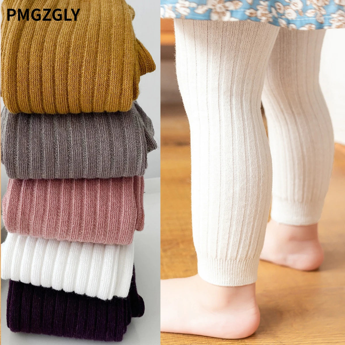 Solid Color Cotton Leggings