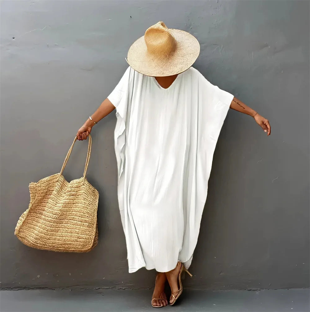 Long Soft Beach Maxi Dress