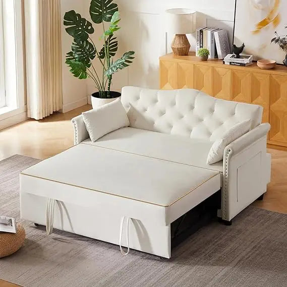 65'' 3-in-1 Folding Convertible Sofa Bed