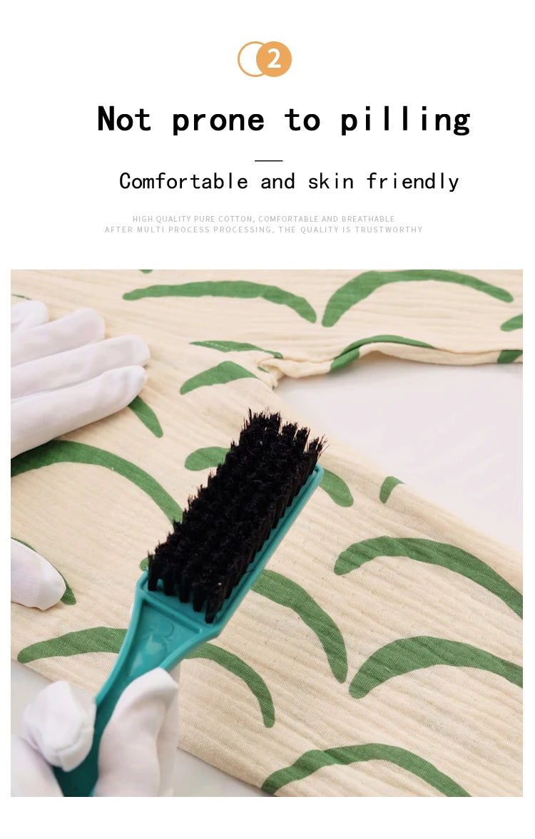 Kids Printed Mosquito-Repellent Pants Summer Boys Girls Pure Cotton Breathable Elastic Cuff Trousers for Baby Toddler Outdoor