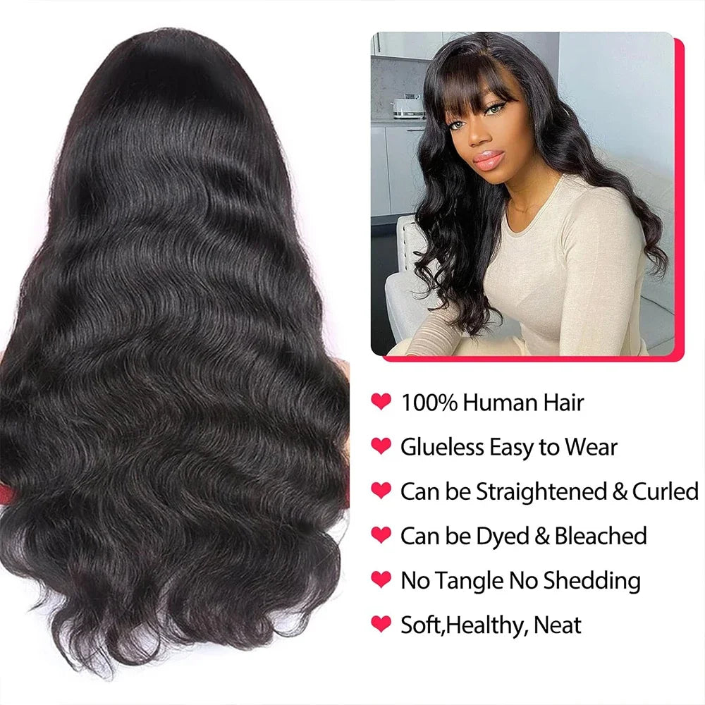 30 Inch Body Wave Human Hair Wig