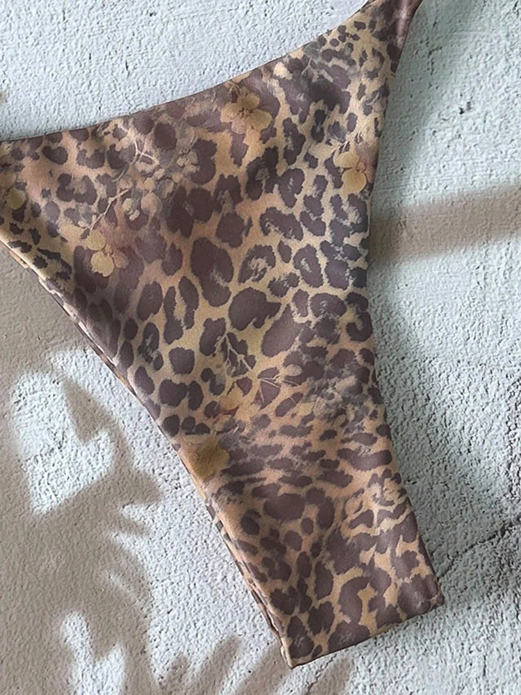 Leopard Push Up Bikini