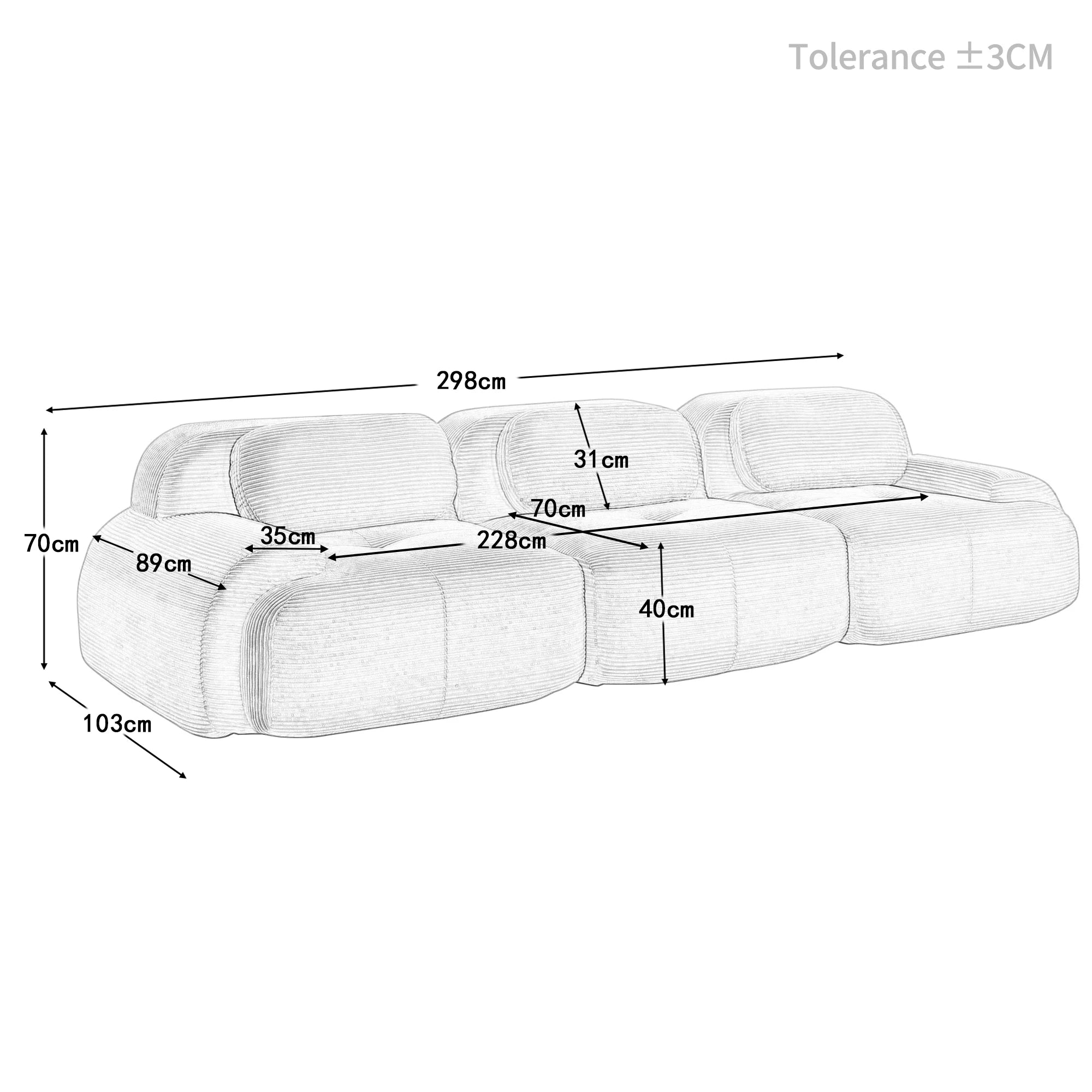 3-Seater Sofa