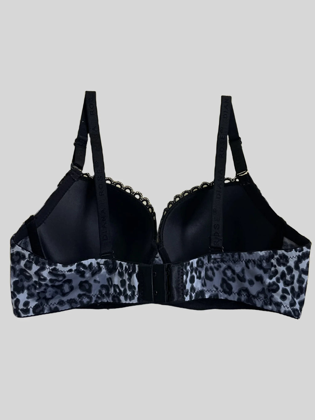 Leopard Print Push Up Bra