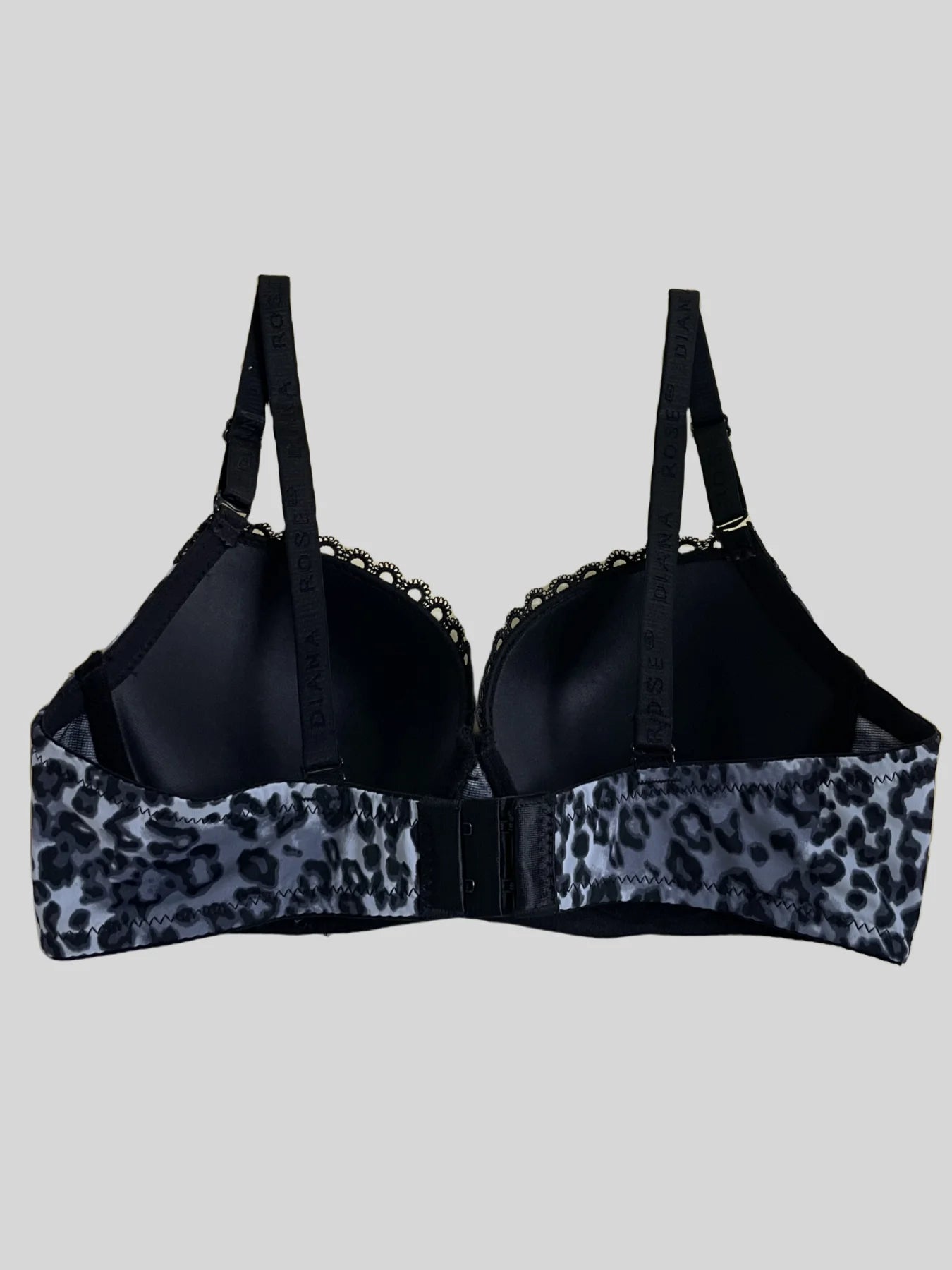 Leopard Print Push Up Bra