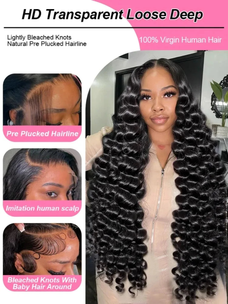 Brazilian Deep Wave Wig