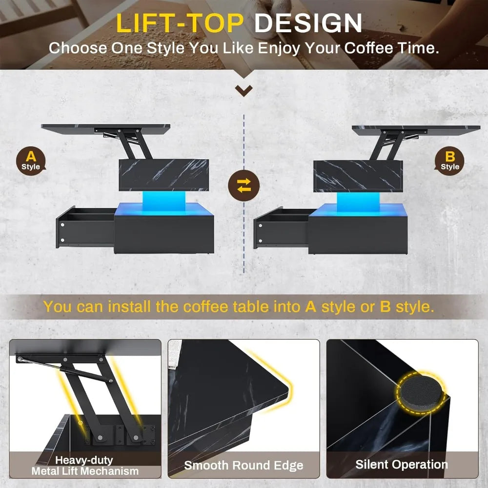 40 Lift Top Coffee Table