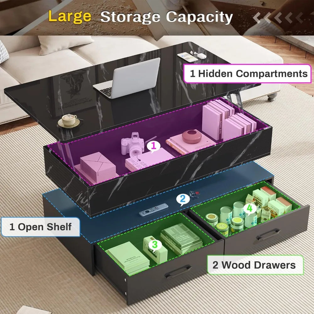 40 Lift Top Coffee Table