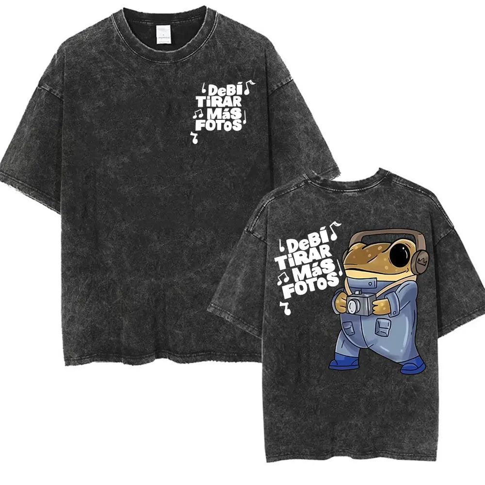 DTMF Deb Í Tirar M Á S Fotos T-shirt Rap Singer Bad Bunny Album Tour T-Shirt